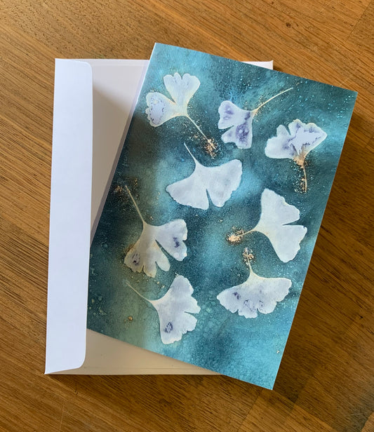 Ginkgo - briefkaart